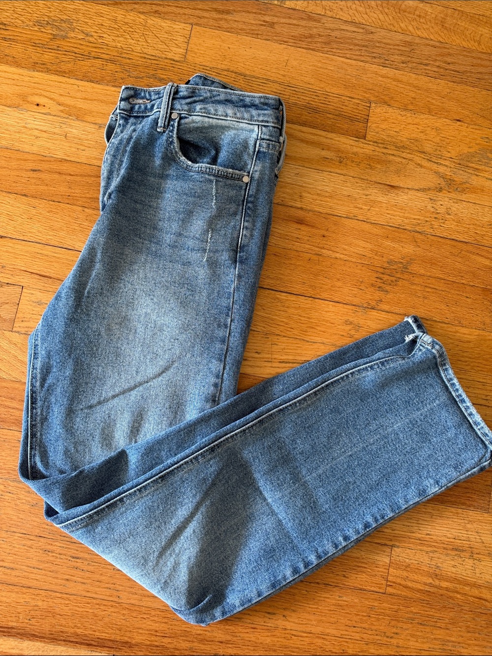Just black denim jeans